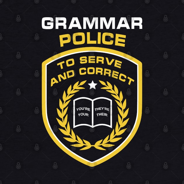 Grammar Police by scribblejuice